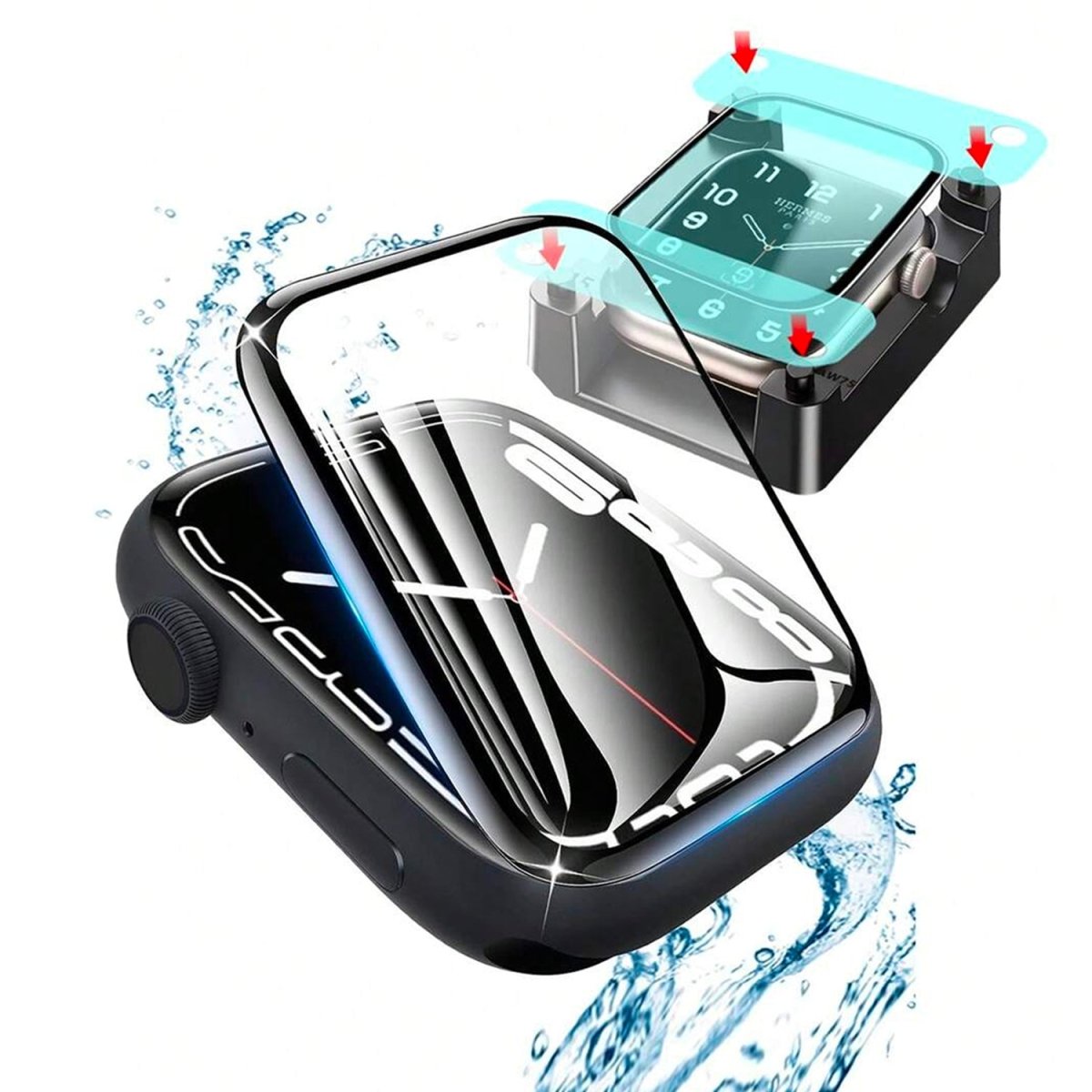 3D Screen Protector For Apple Watch 4 5 6 SE 7 8 9 ULTRA 2 Anti-Scratch Easy Fit 40mm Accessories Gifts UK