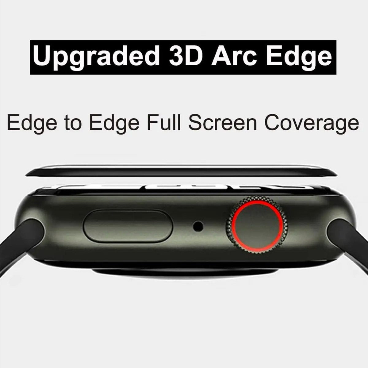 3D Screen Protector For Apple Watch 4 5 6 SE 7 8 9 ULTRA 2 Anti-Scratch Easy Fit Accessories Gifts UK