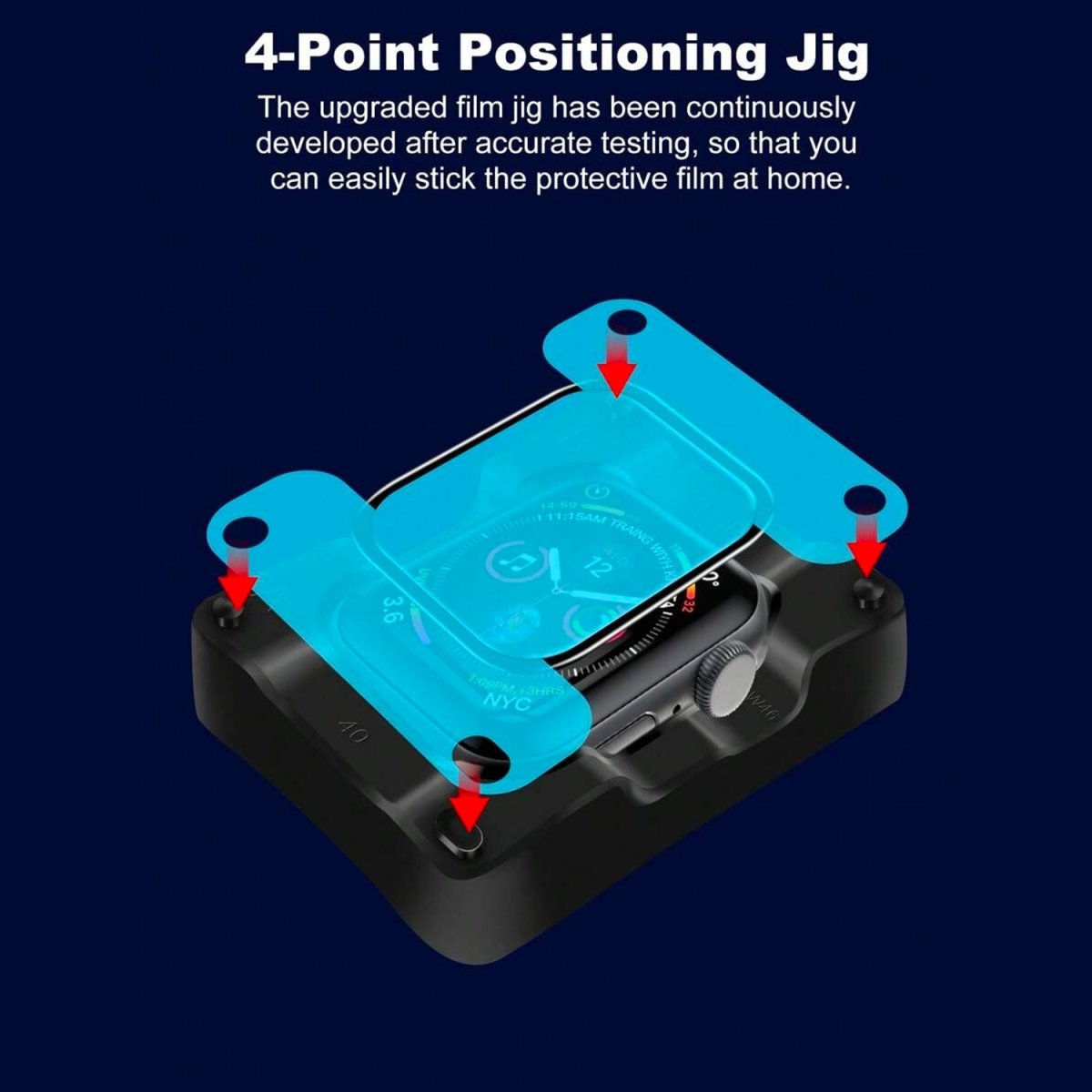 3D Screen Protector For Apple Watch 4 5 6 SE 7 8 9 ULTRA 2 Anti-Scratch Easy Fit Accessories Gifts UK