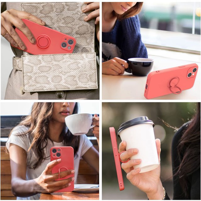Blue Fog Shockproof Silicone Case For iPhone With Ring And Lanyard Accessories Gifts UK