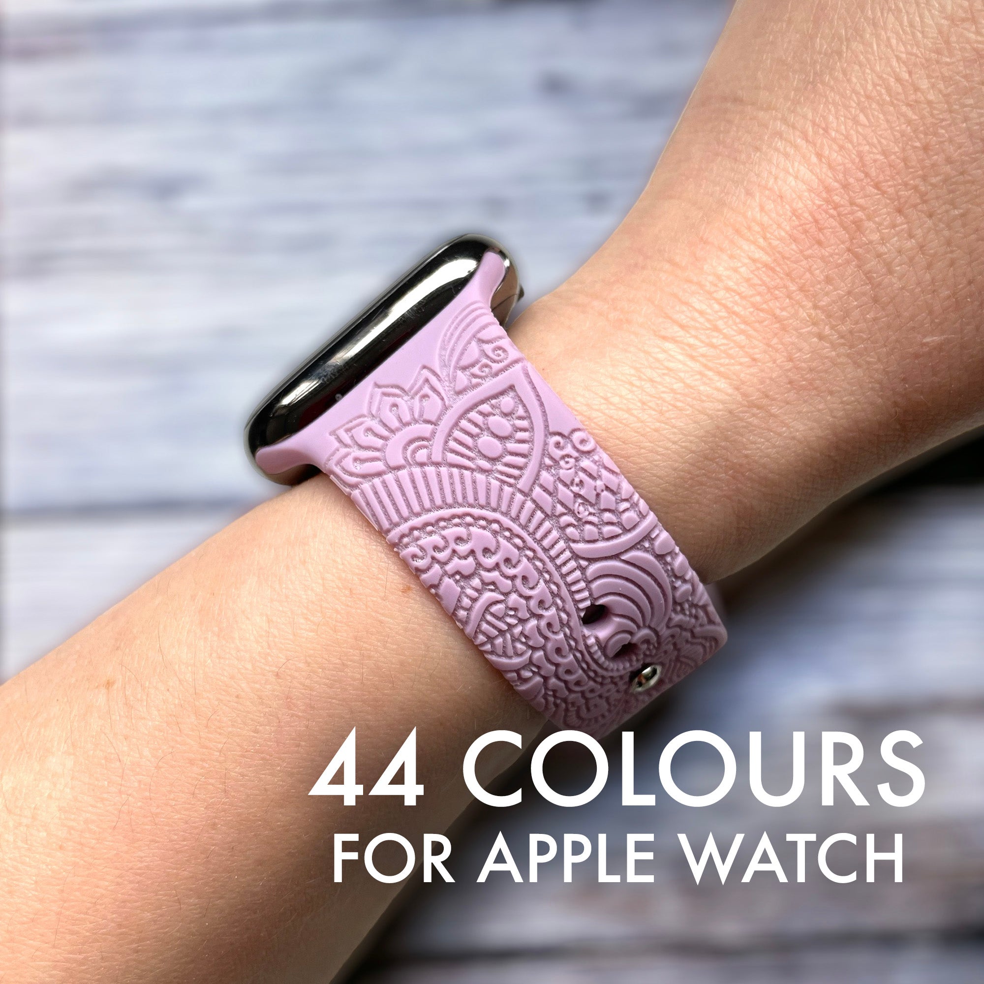Henna Silicone Watch Strap for Apple Watch Parent Listing Accessories Gifts UK