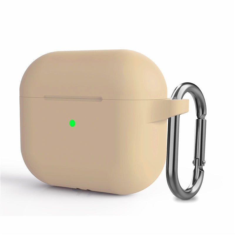 AirPods Silicone Case Cover For AirPods Pro, AirPods Pro 2, AirPods 1st & 2nd Generation, and AirPods 3rd Generation AirPods Cases Taupe AirPods 3rd Generation Accessories Gifts UK