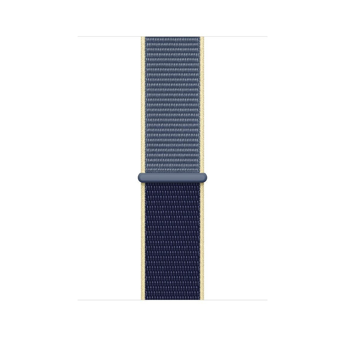 Alaskan Blue Nylon Loop Apple Watch Strap Replacement Nylon Loop Accessories Gifts UK