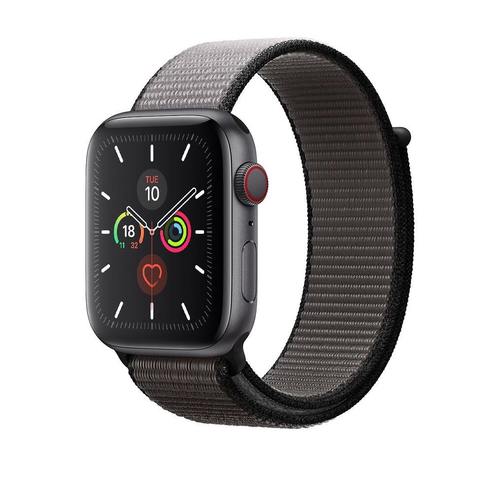 Anchor Grey Nylon Loop Watch Strap for Apple Watch Nylon Loop 38 / 40 / 41mm Accessories Gifts UK
