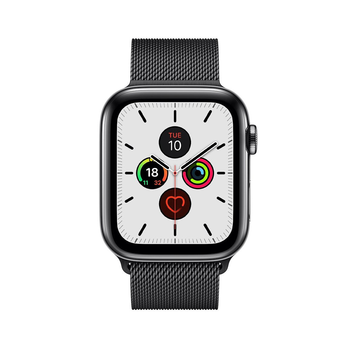 Black Milanese Watch Strap Loop For Apple Watch Milanese Loop Accessories Gifts UK