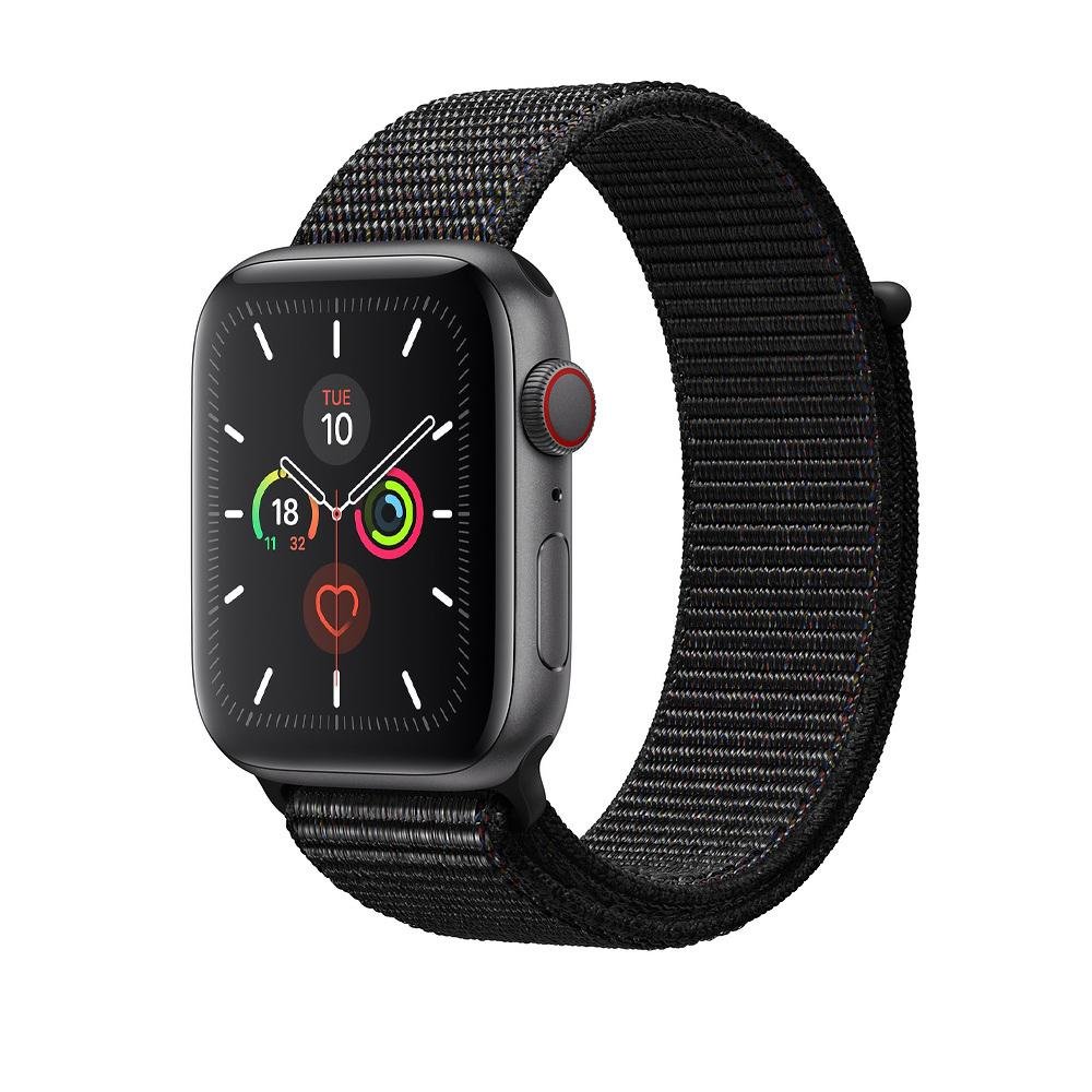 Black Nylon Loop for Apple Watch Nylon Loop 38 / 40 / 41mm Accessories Gifts UK