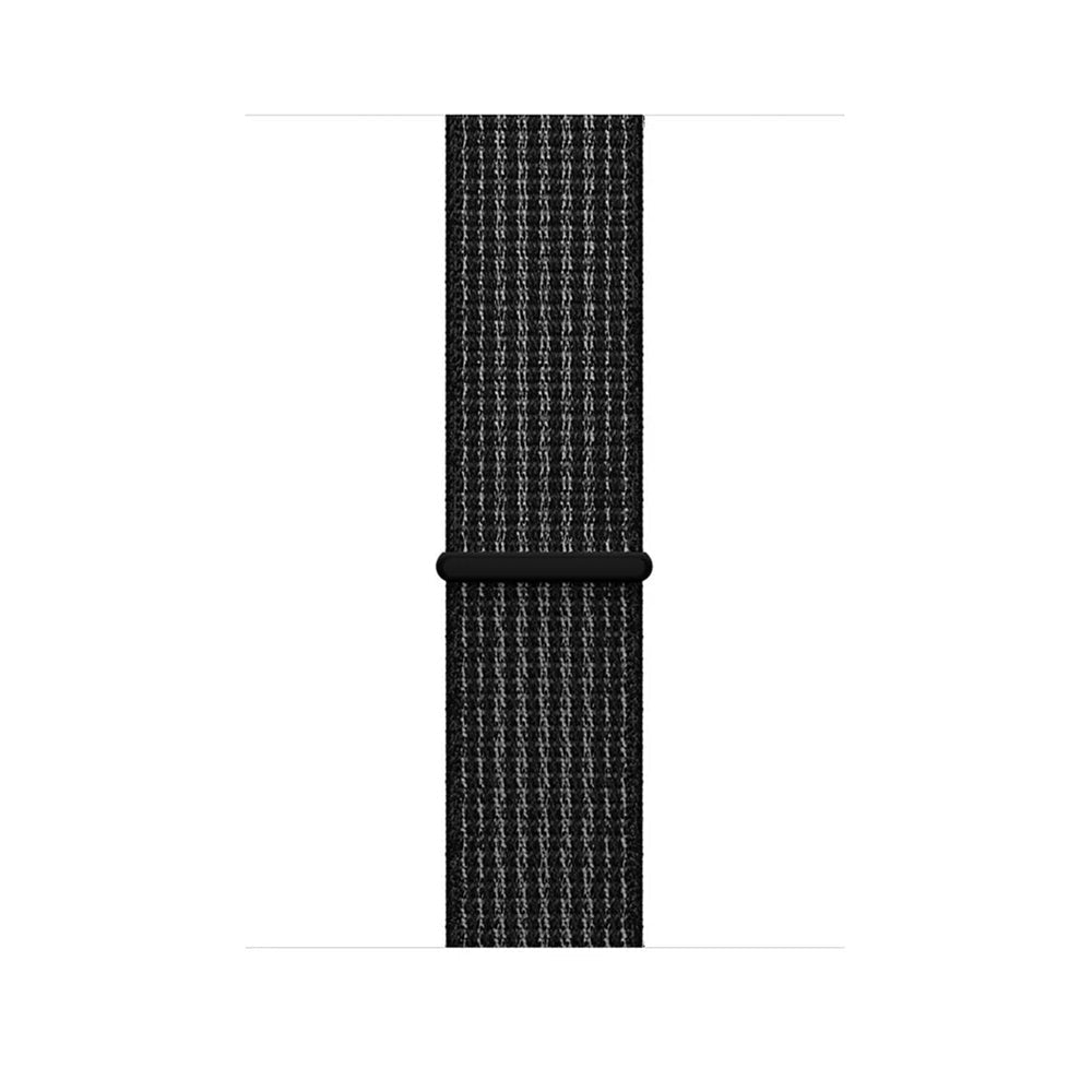 Black & White Nylon Loop Watch Strap for Apple Watch Nylon Loop Accessories Gifts UK
