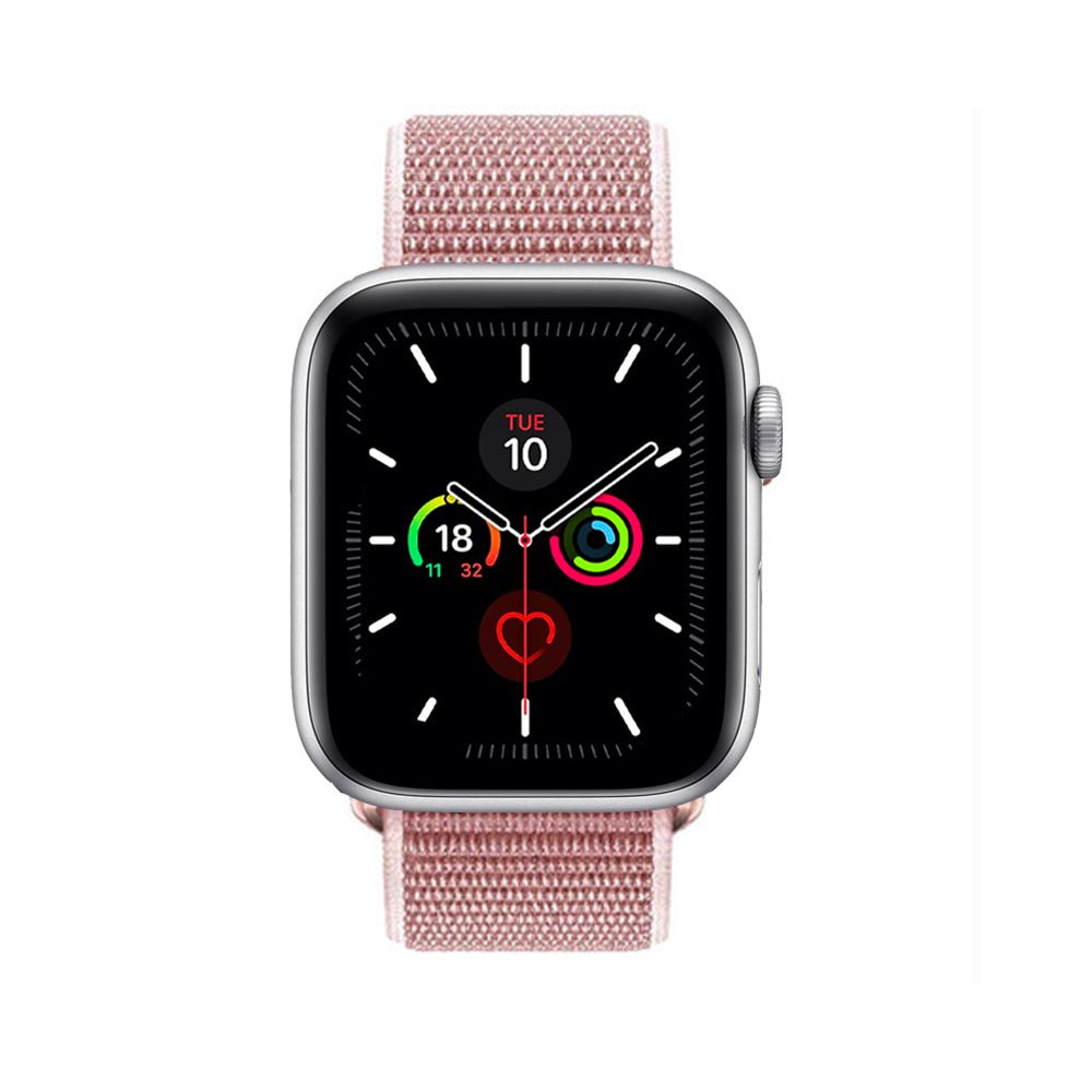 Champagne Nylon Loop for Apple Watch Nylon Loop Accessories Gifts UK