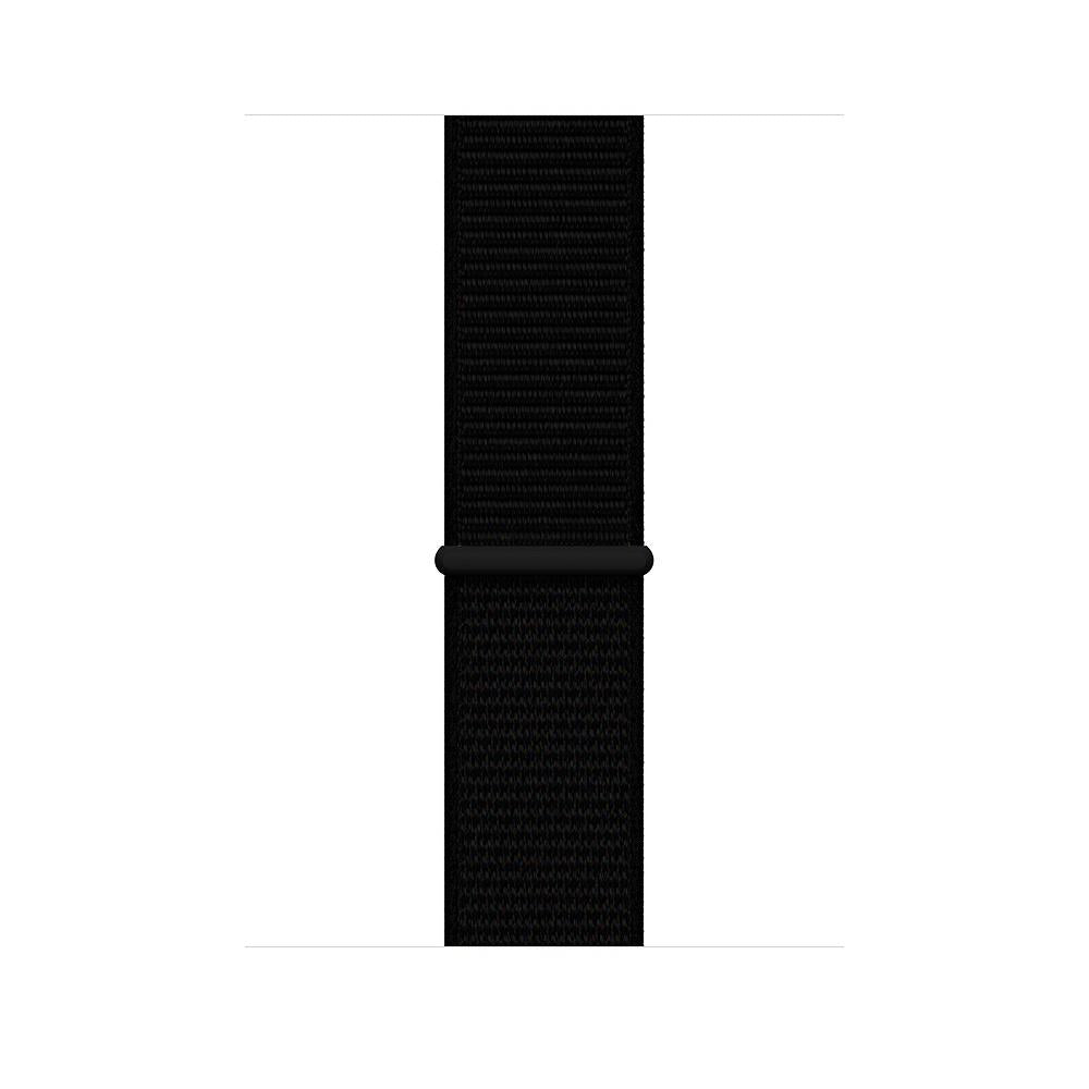 Deep Black Nylon Loop for Apple Watch Nylon Loop Accessories Gifts UK