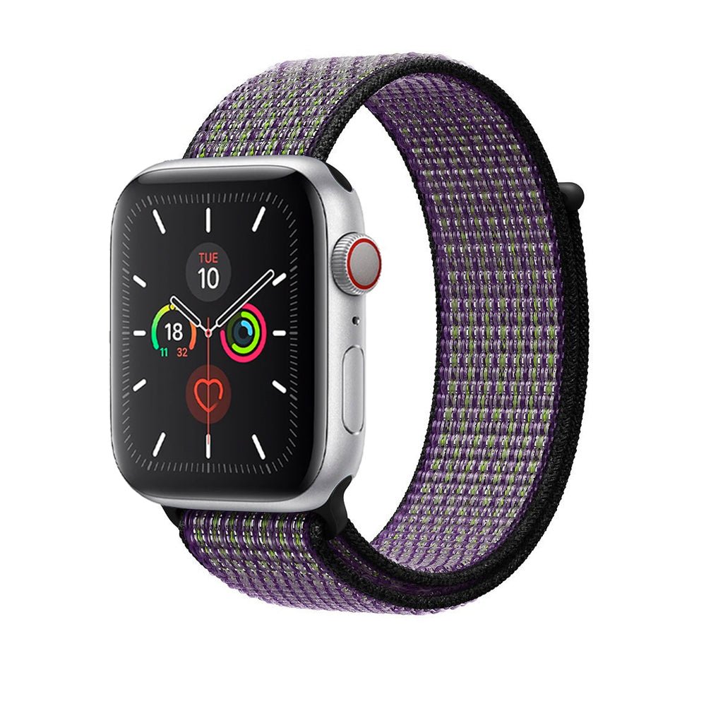 Desert Sand/Volt Nylon Loop for Apple Watch Nylon Loop 38 / 40 / 41mm Accessories Gifts UK