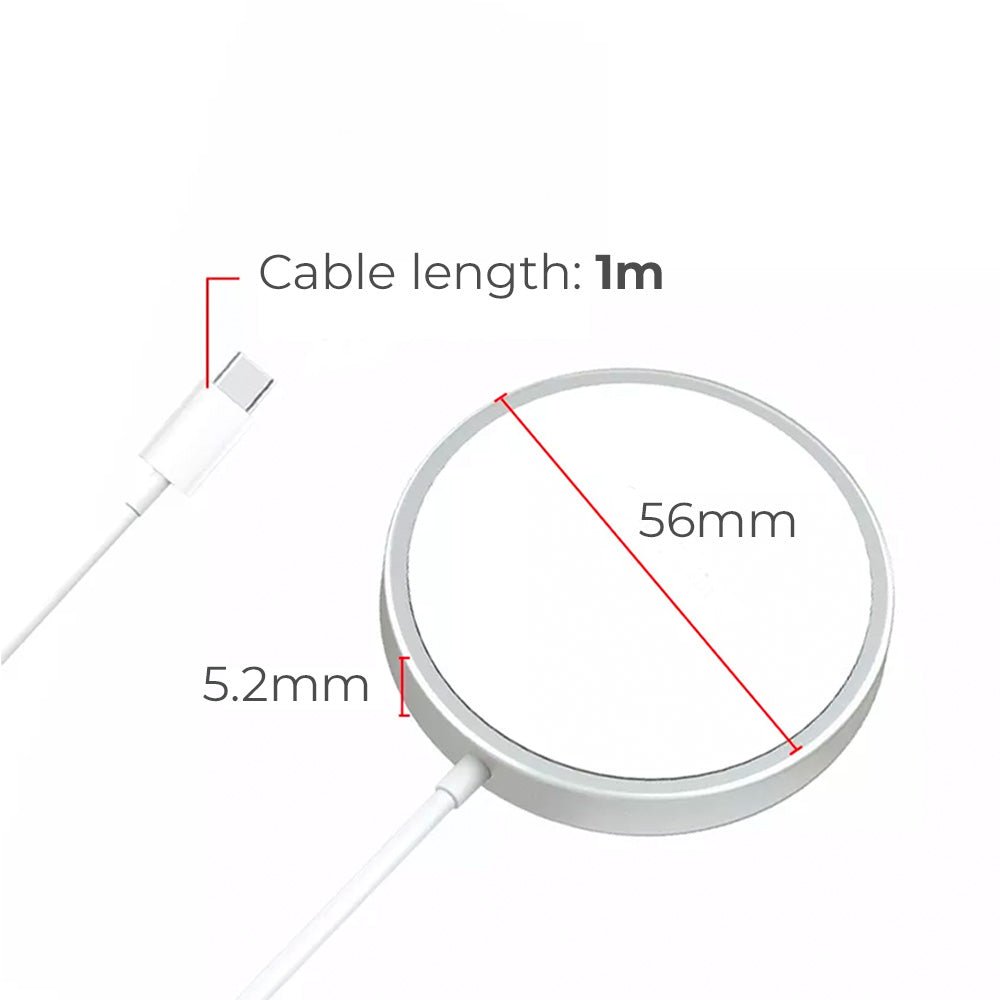 For Apple iPhone MagSafe Compatible Charger 13 12 11 Mini Pro Max Magnetic MagSafe Chargers Accessories Gifts UK