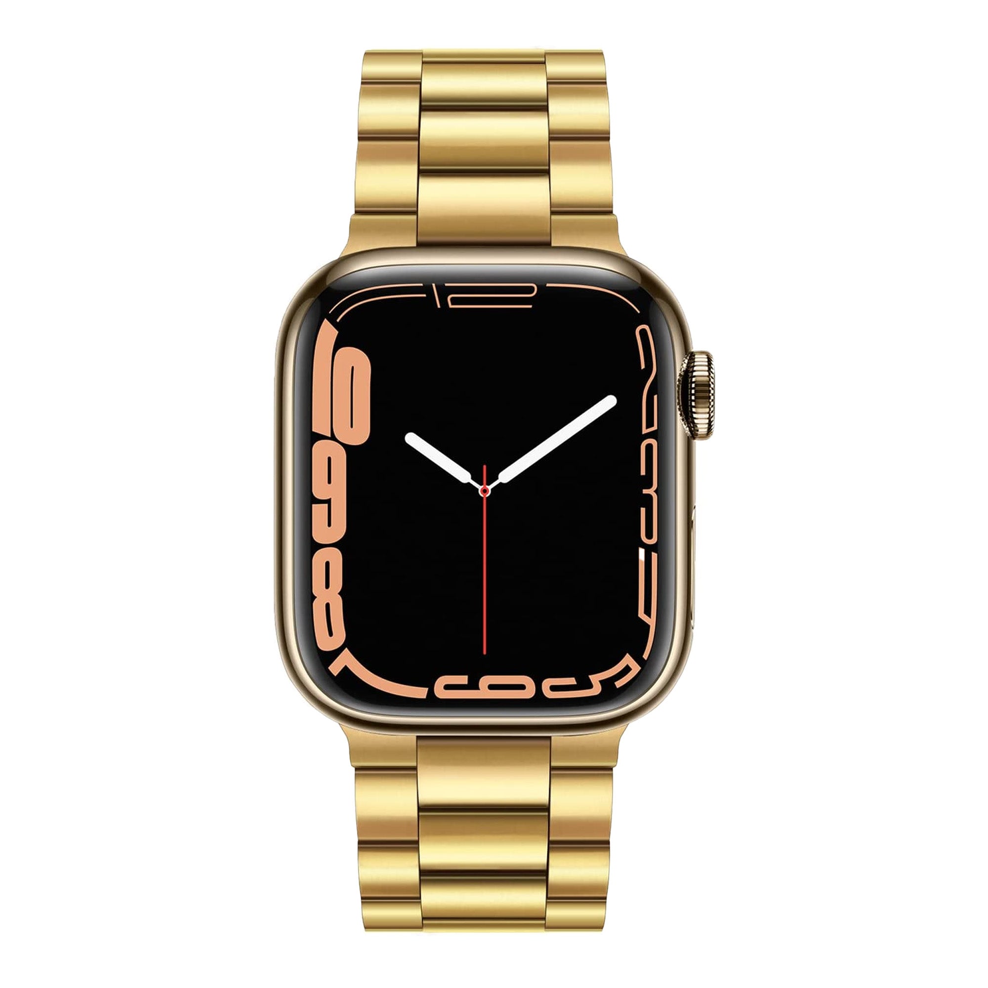 Gold Stainless Steel Watch Strap For Apple Watch Stainless Steel Accessories Gifts UK