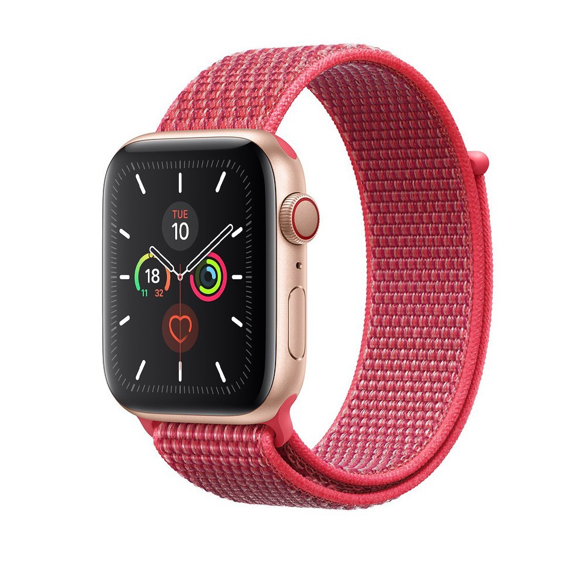 Hibiscus Nylon Loop for Apple Watch Nylon Loop 38 / 40 / 41mm Accessories Gifts UK