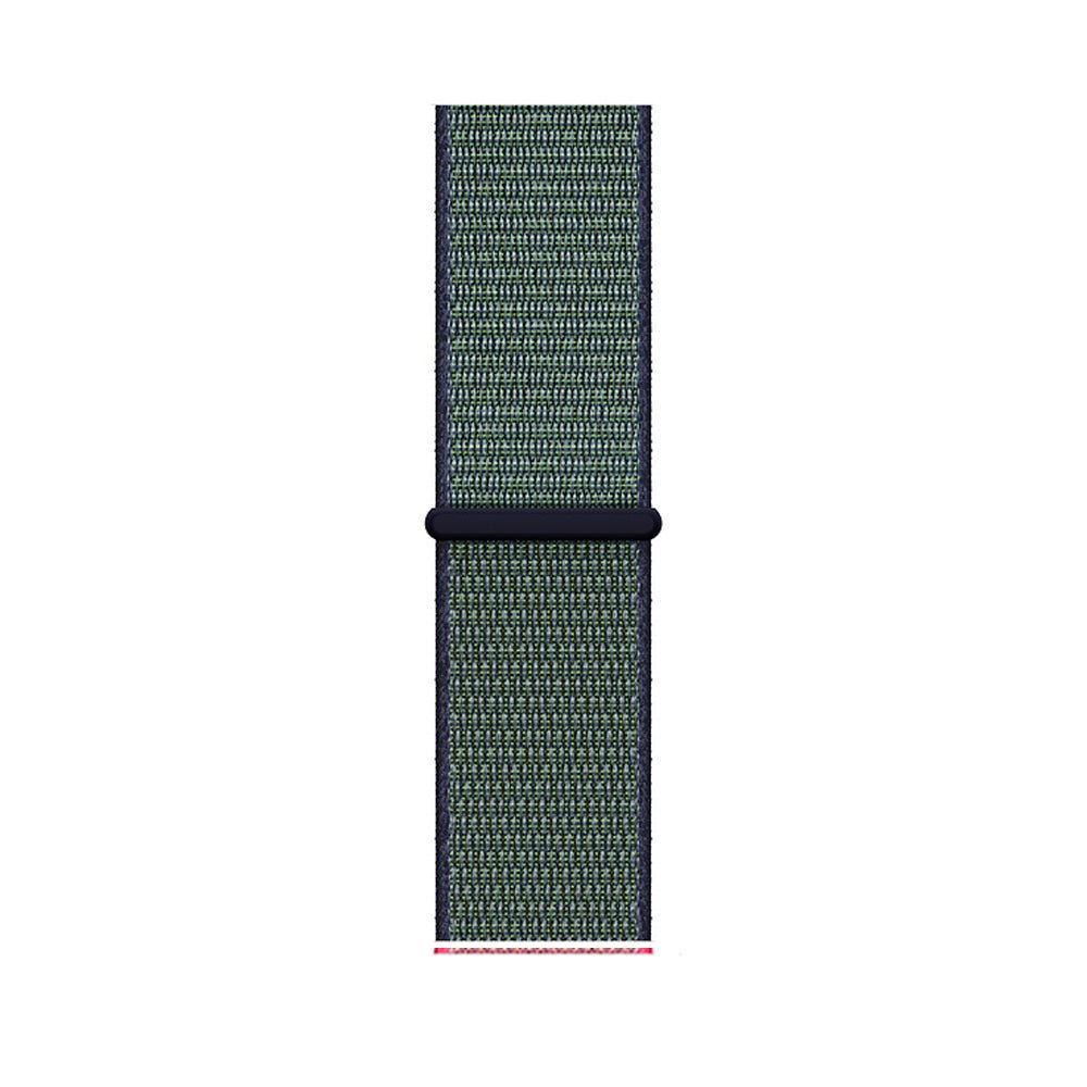 Hyper Crimson/Neptune Green Nylon Loop for Apple Watch Nylon Loop Accessories Gifts UK