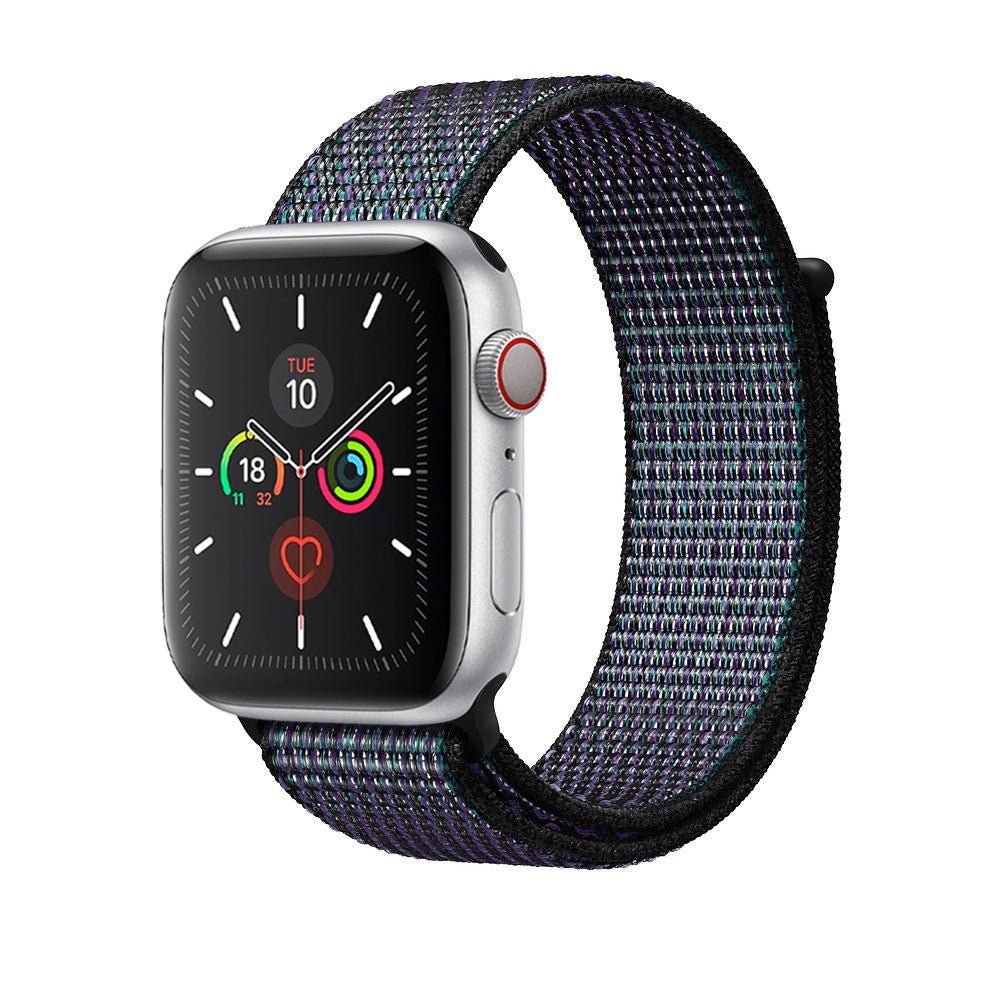 Hyper Grape Nylon Loop for Apple Watch Nylon Loop 38 / 40 / 41mm Accessories Gifts UK