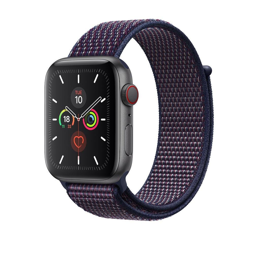 Indigo Nylon Loop for Apple Watch Nylon Loop 38 / 40 / 41mm Accessories Gifts UK
