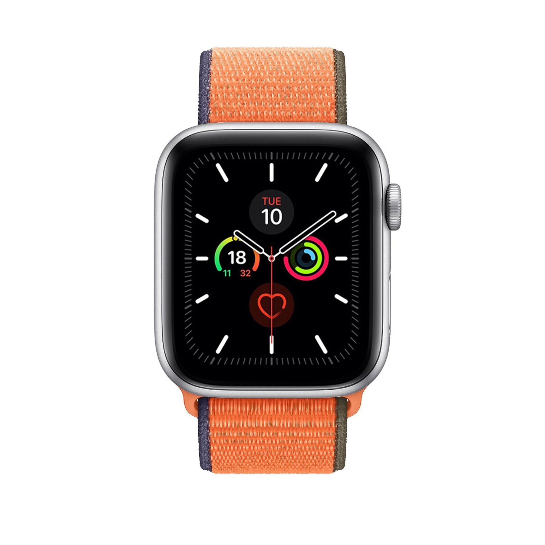 Kumquat Nylon Loop for Apple Watch Nylon Loop Accessories Gifts UK