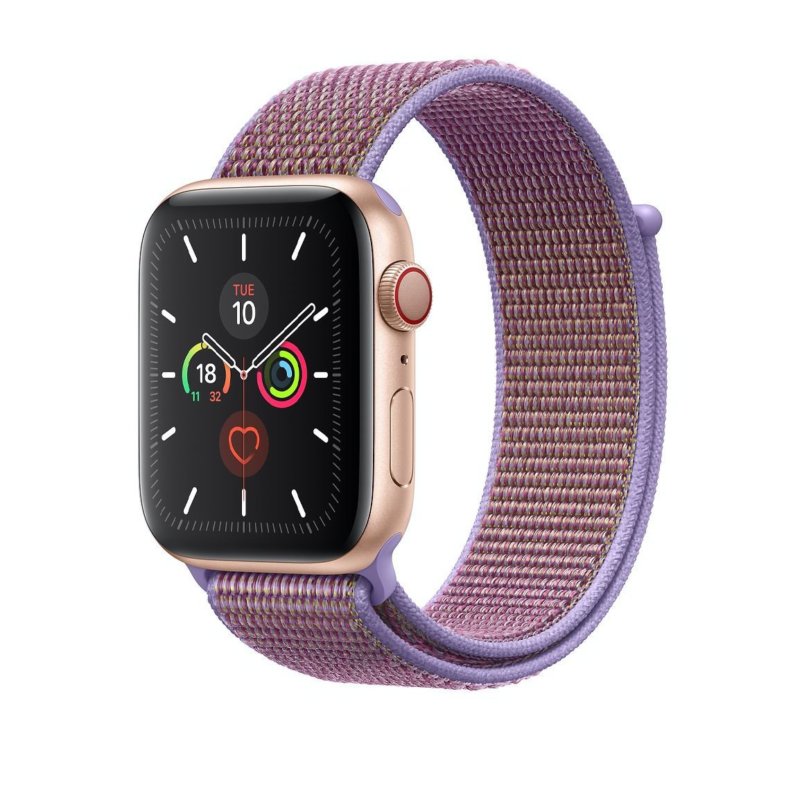 Lilac Nylon Loop for Apple Watch Nylon Loop 38 / 40 / 41mm Accessories Gifts UK