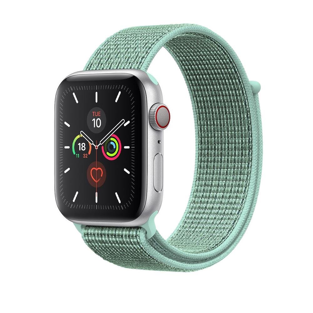 Marine Green Nylon Loop for Apple Watch Nylon Loop 38 / 40 / 41mm Accessories Gifts UK
