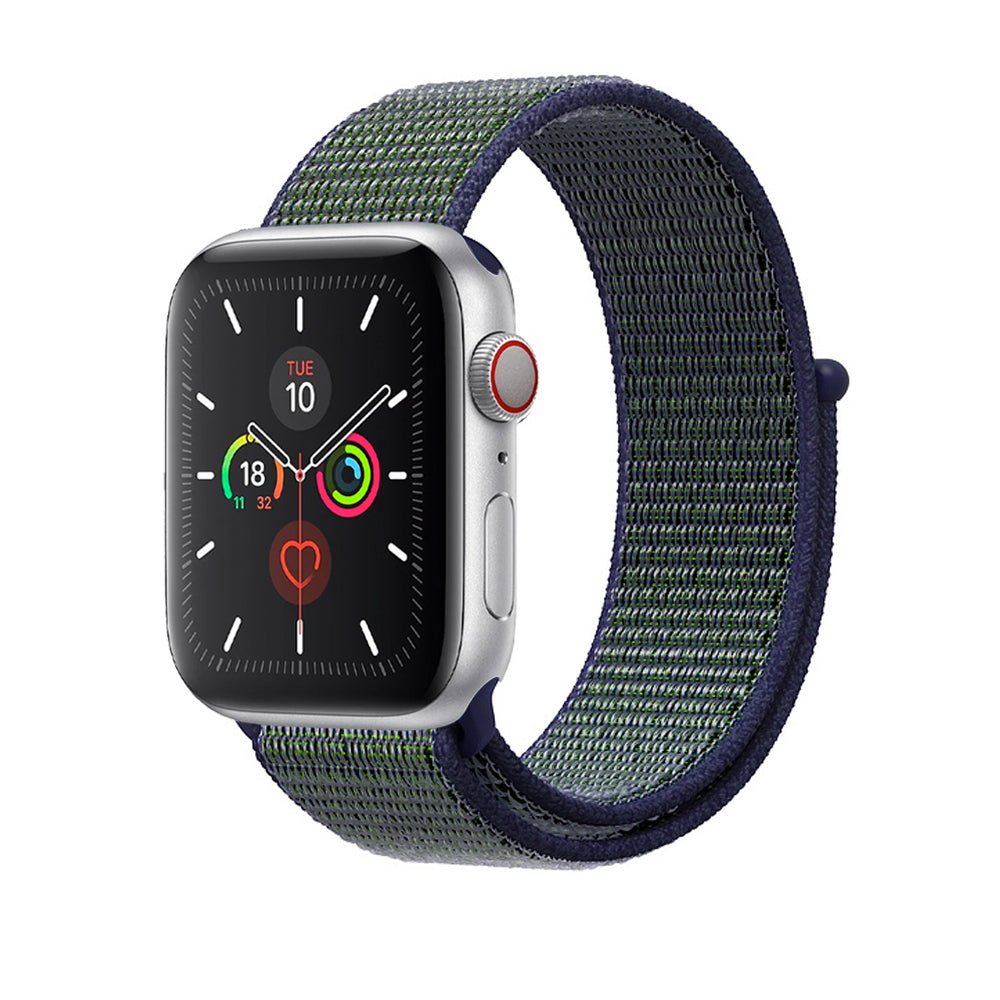 Midnight Fog Nylon Loop for Apple Watch Nylon Loop 38 / 40 / 41mm Accessories Gifts UK