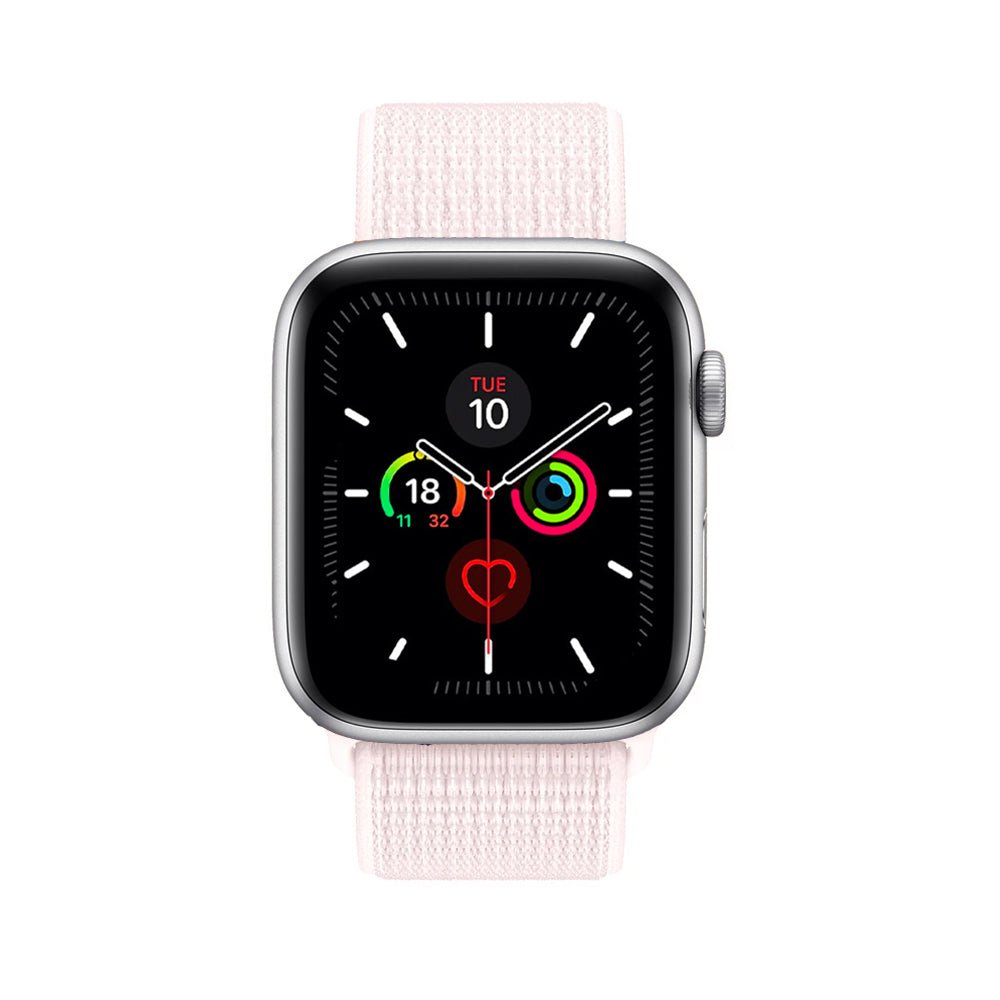 Pearl Pink Nylon Loop for Apple Watch Nylon Loop Accessories Gifts UK