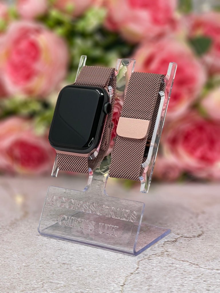 Personalised Milanese Loop Watch Strap for Apple Watch Parent Listing Accessories Gifts UK