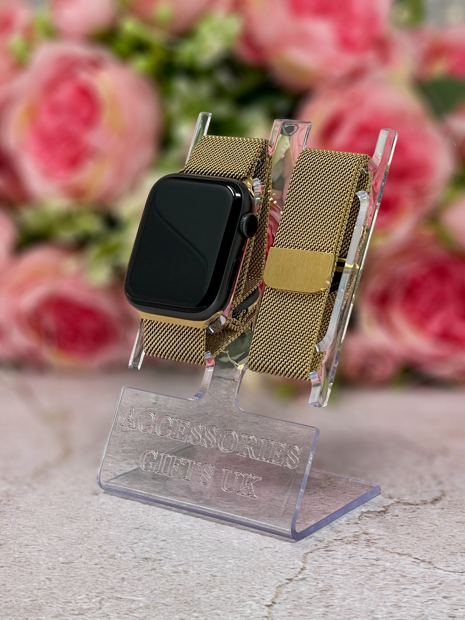 Personalised Milanese Loop Watch Strap for Apple Watch Parent Listing Accessories Gifts UK