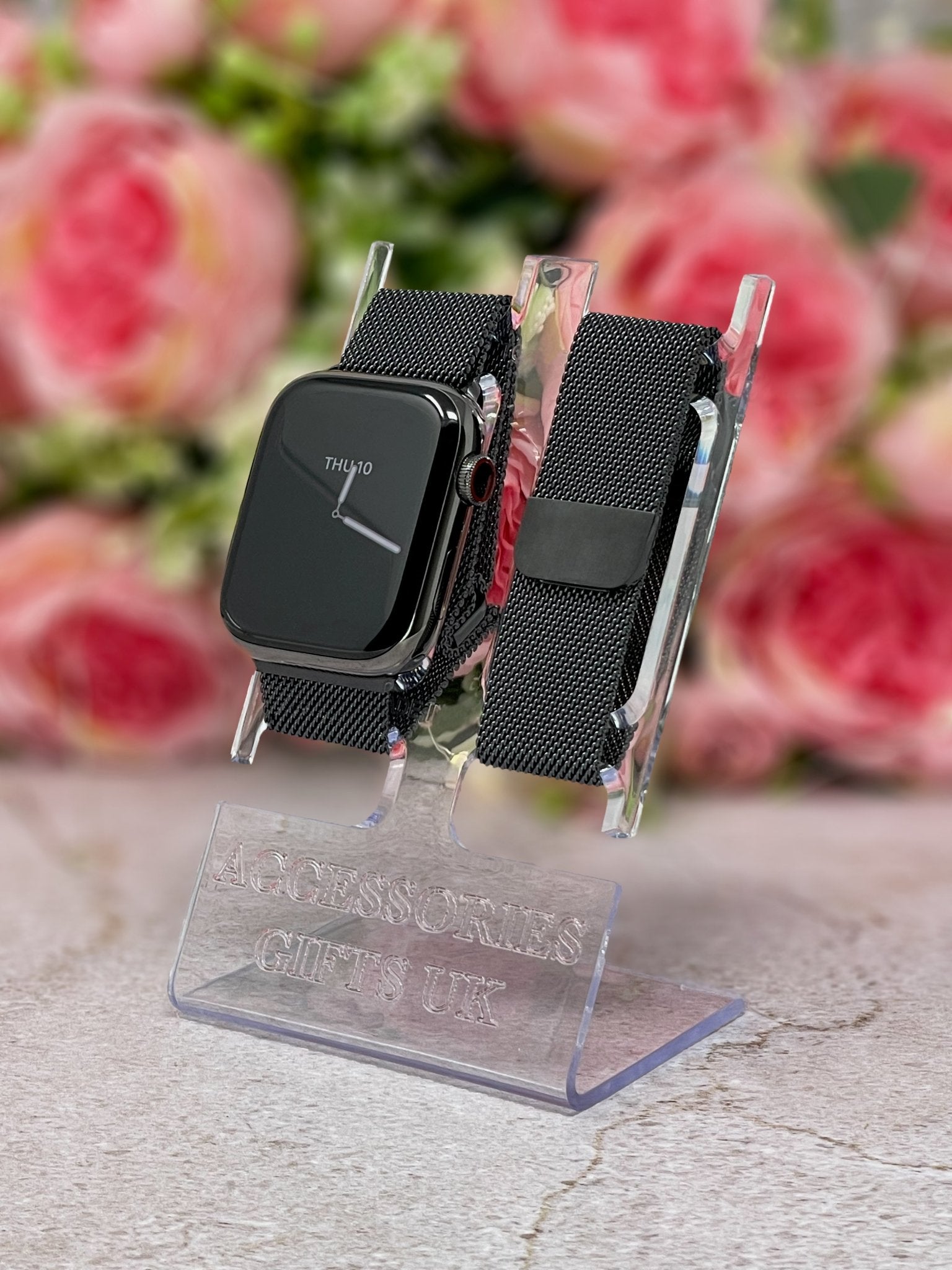 Personalised Milanese Loop Watch Strap for Apple Watch Parent Listing Accessories Gifts UK