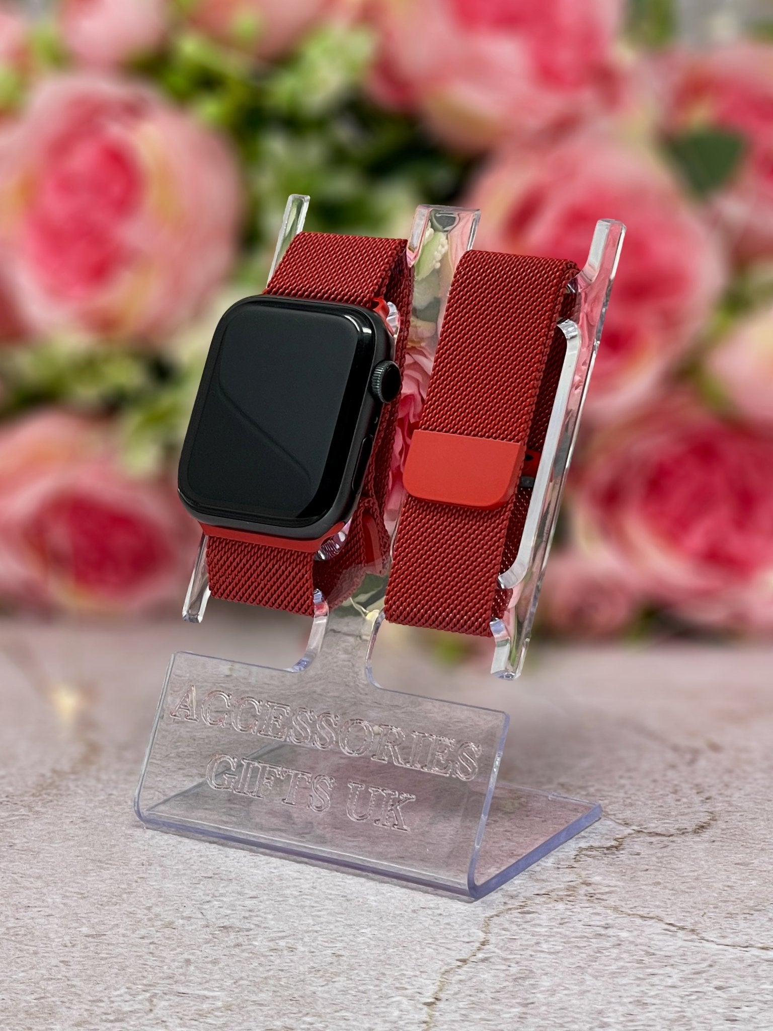 Personalised Milanese Loop Watch Strap for Apple Watch Parent Listing Accessories Gifts UK