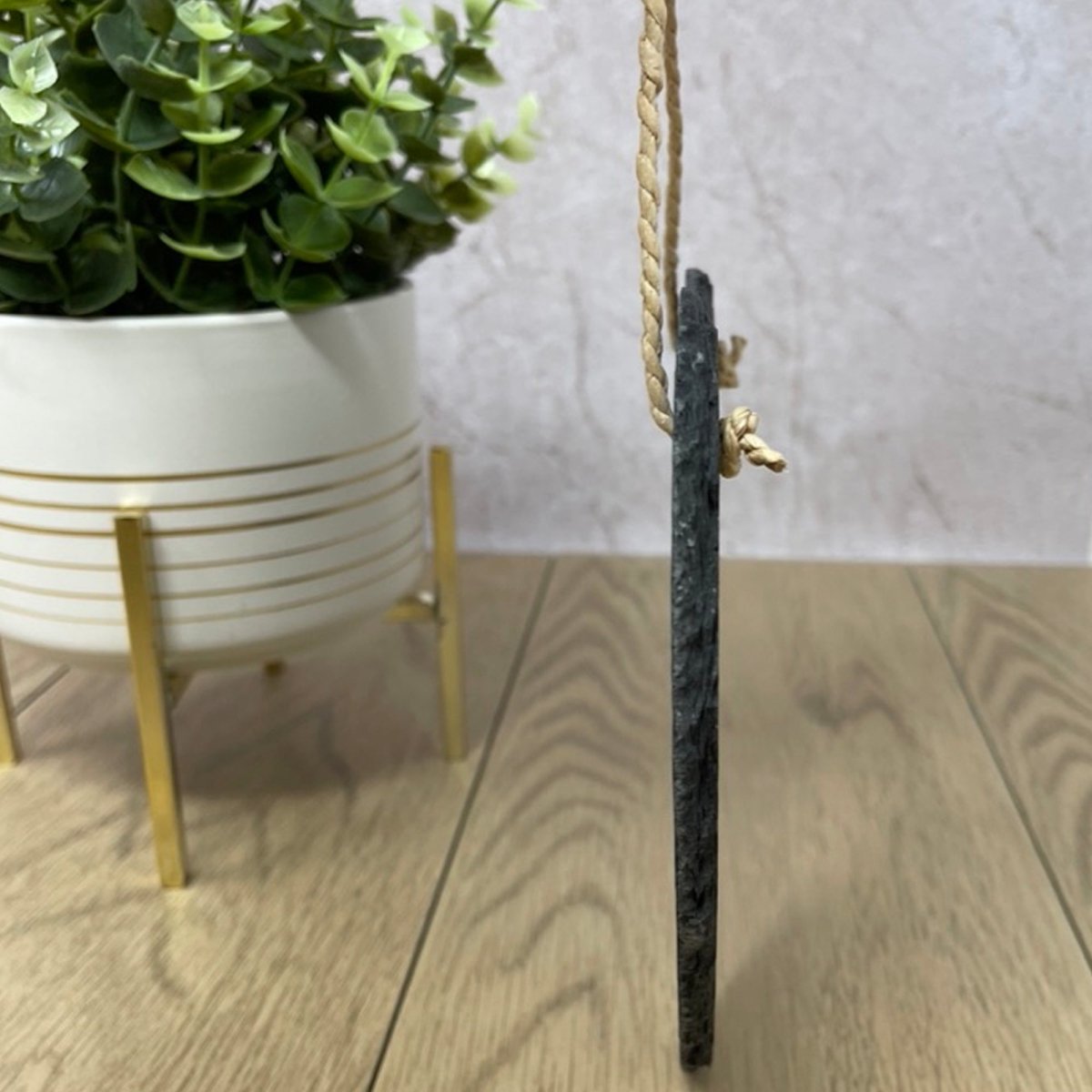 Personalised Slate Plaque Heart Shaped Plaque Engraved Valentines Gift 15x15cm Personalised Accessories Gifts UK