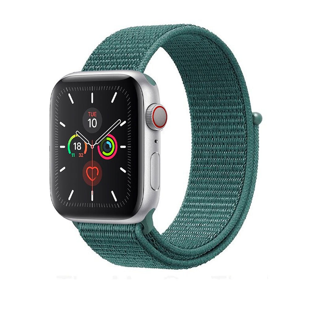 Pine Green Nylon Loop for Apple Watch Series SE - Main Image