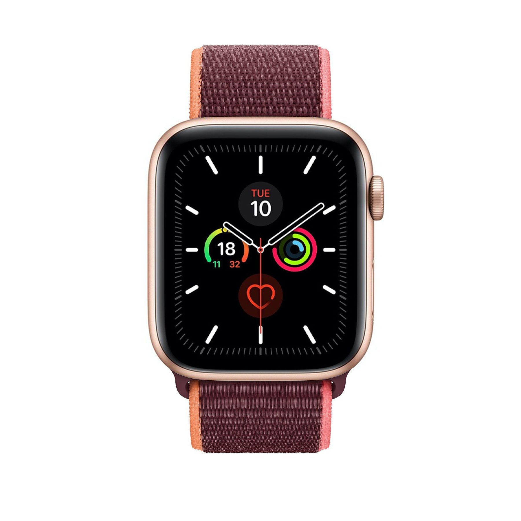 Plum Nylon Loop for Apple Watch Nylon Loop Accessories Gifts UK