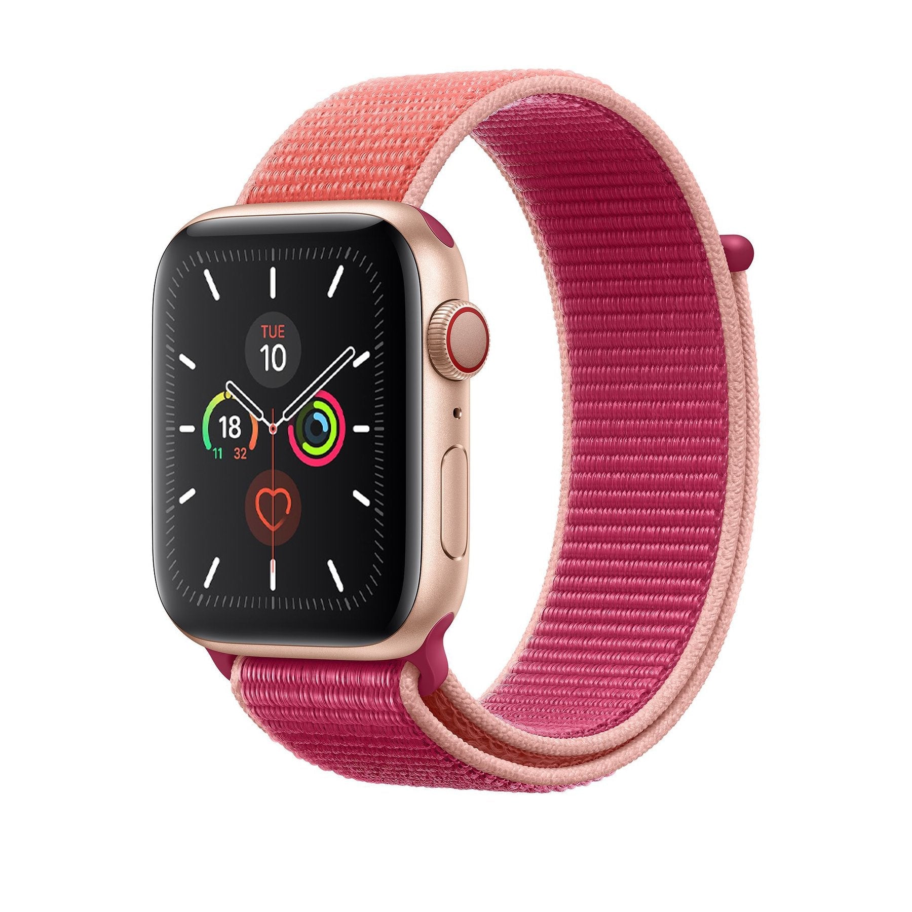 Pomegranate Nylon Loop for Apple Watch Nylon Loop 38 / 40 / 41mm Accessories Gifts UK