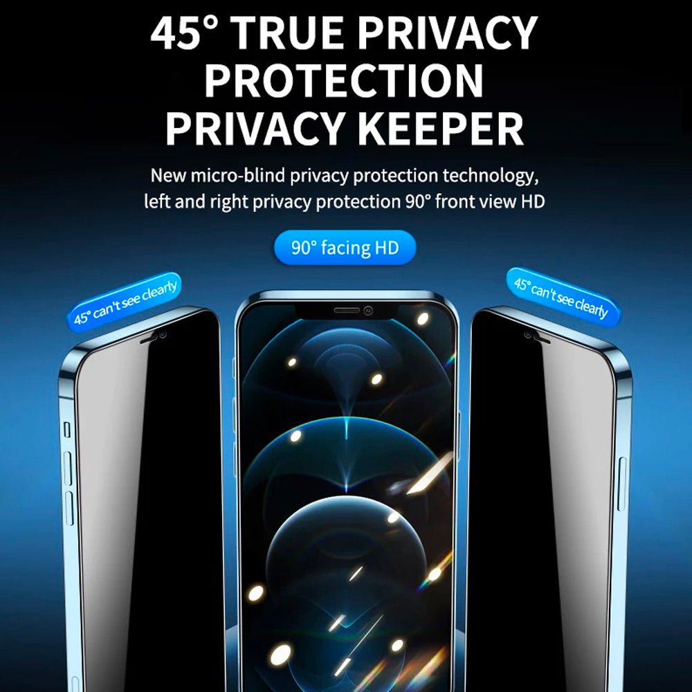 Privacy Screen Protector For iPhone Tempered Glass For iPhone 14 13 12 11 X XR XS Mini Pro    Accessories Gifts UK