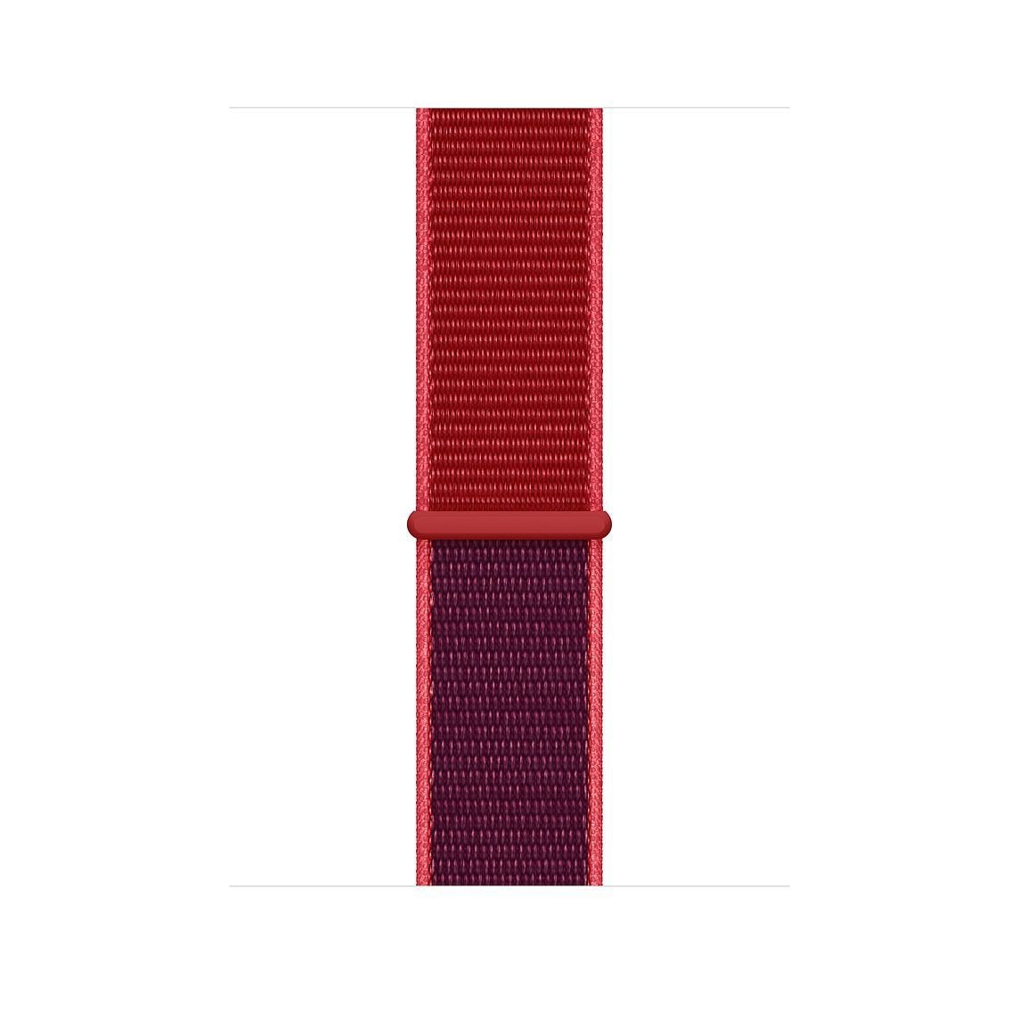 Red / Burgundy Nylon Loop for Apple Watch Nylon Loop Accessories Gifts UK