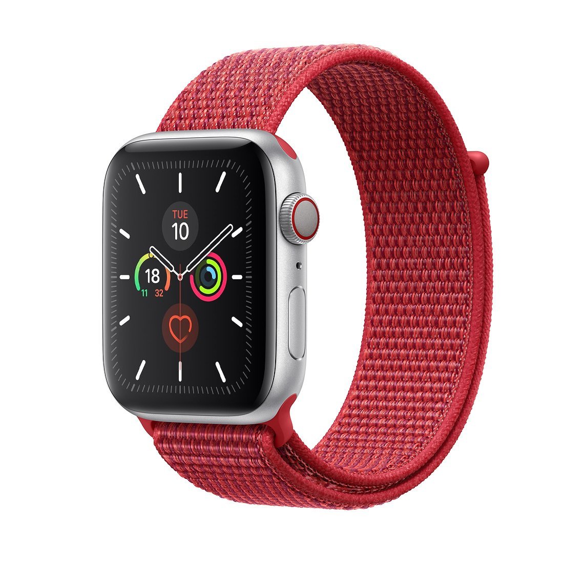 Red Nylon Loop for Apple Watch Nylon Loop 38 / 40 / 41mm Accessories Gifts UK