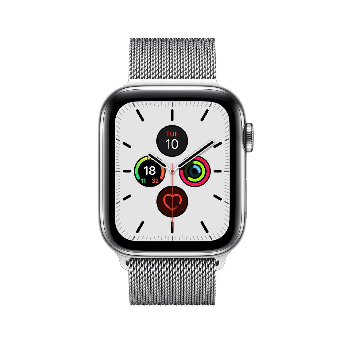 Silver Milanese Watch Strap Loop For Apple Watch Series 7 6 5 4 3 2 1 & SE Milanese Loop Accessories Gifts UK