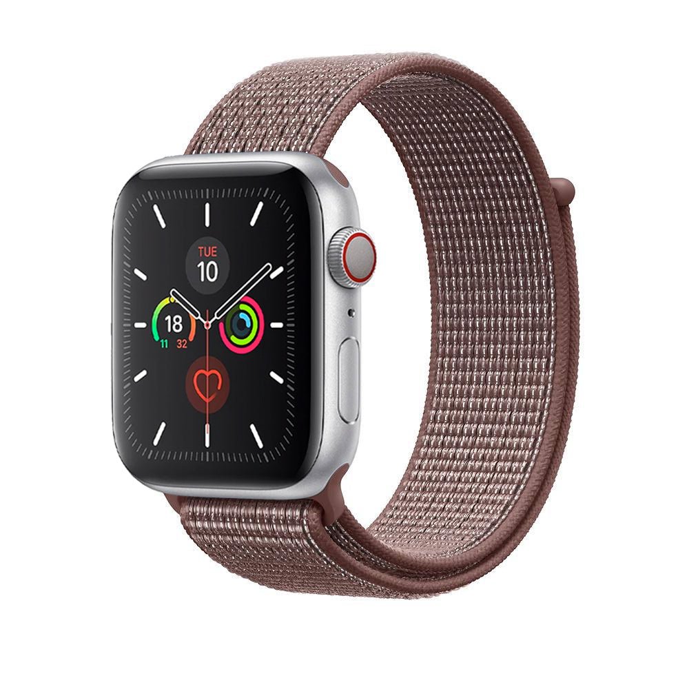 Smokey Mauve Nylon Loop for Apple Watch Nylon Loop 38 / 40 / 41mm Accessories Gifts UK