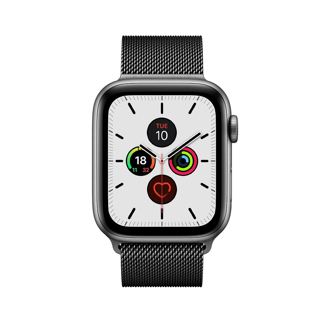 Space Grey Milanese Watch Strap Loop For Apple Watch Series 7 6 5 4 3 2 1 & SE Milanese Loop Accessories Gifts UK