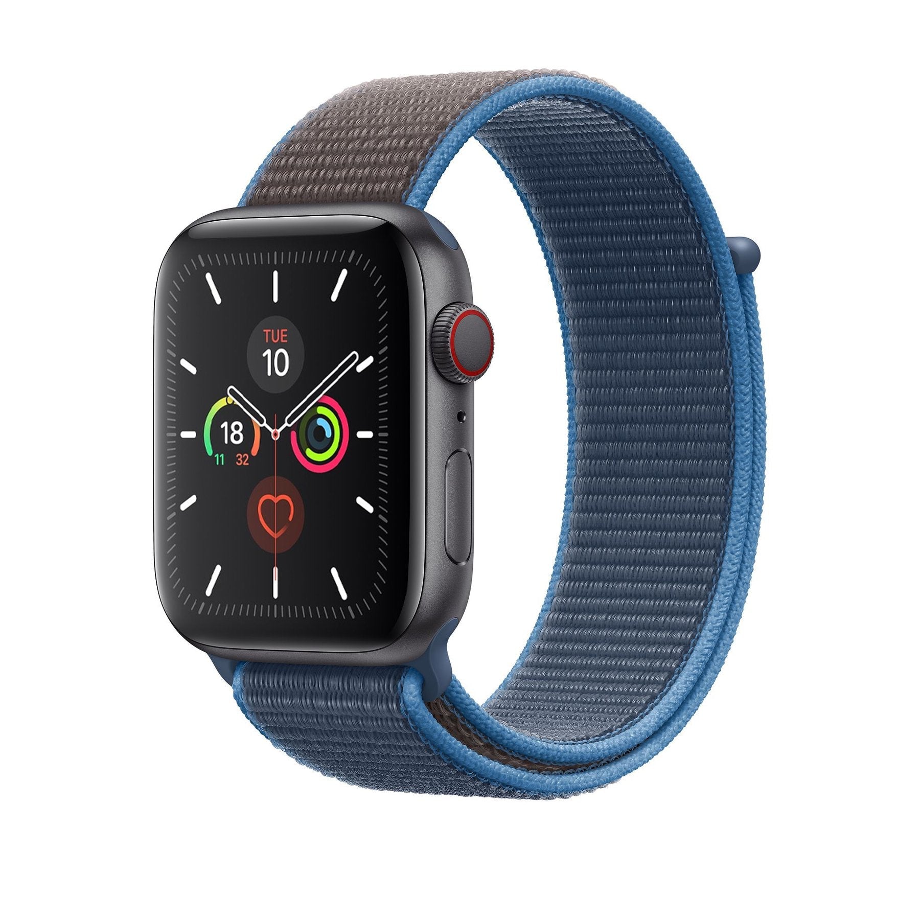 Surf Blue Nylon Loop for Apple Watch Nylon Loop 38 / 40 / 41mm Accessories Gifts UK