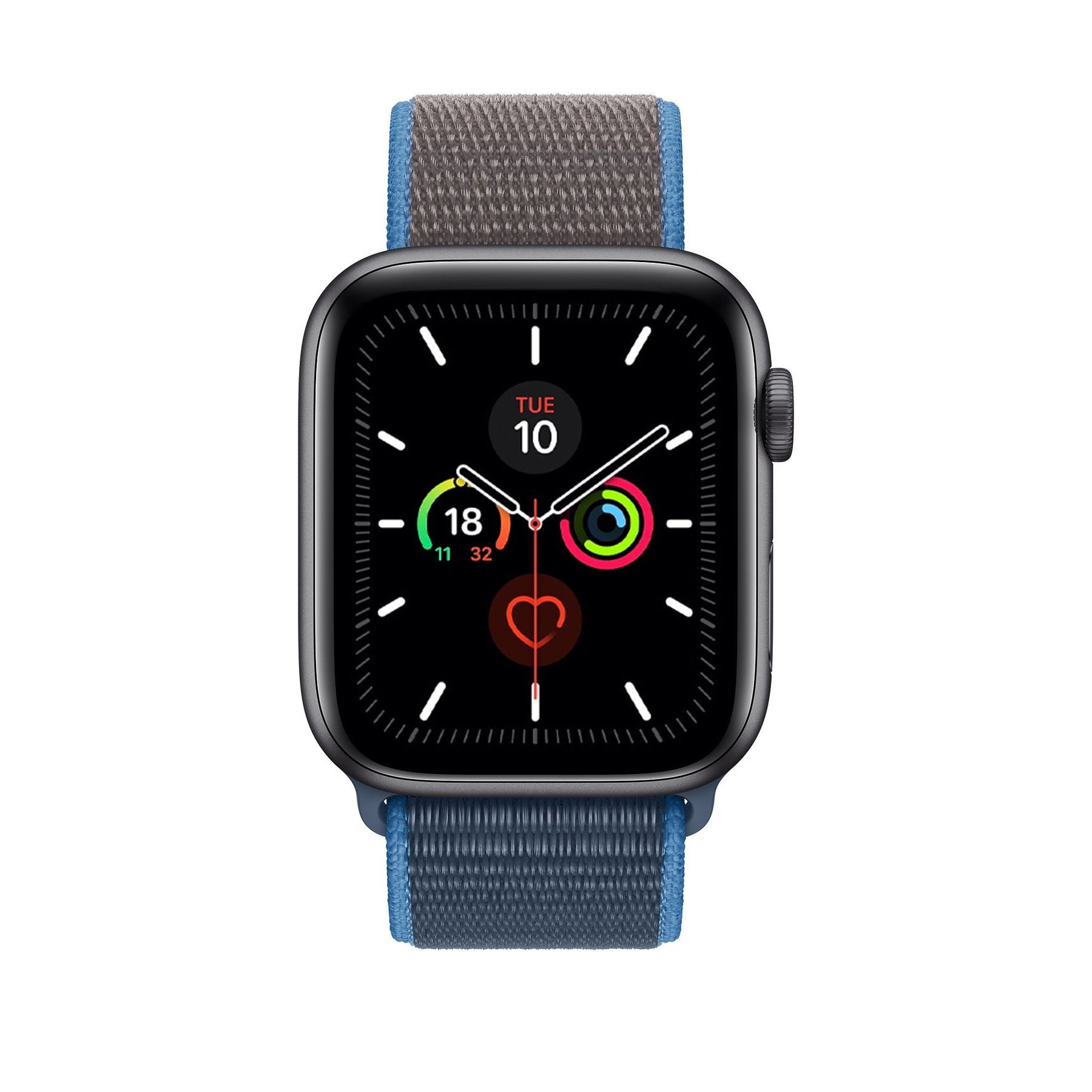 Surf Blue Nylon Loop for Apple Watch Nylon Loop Accessories Gifts UK