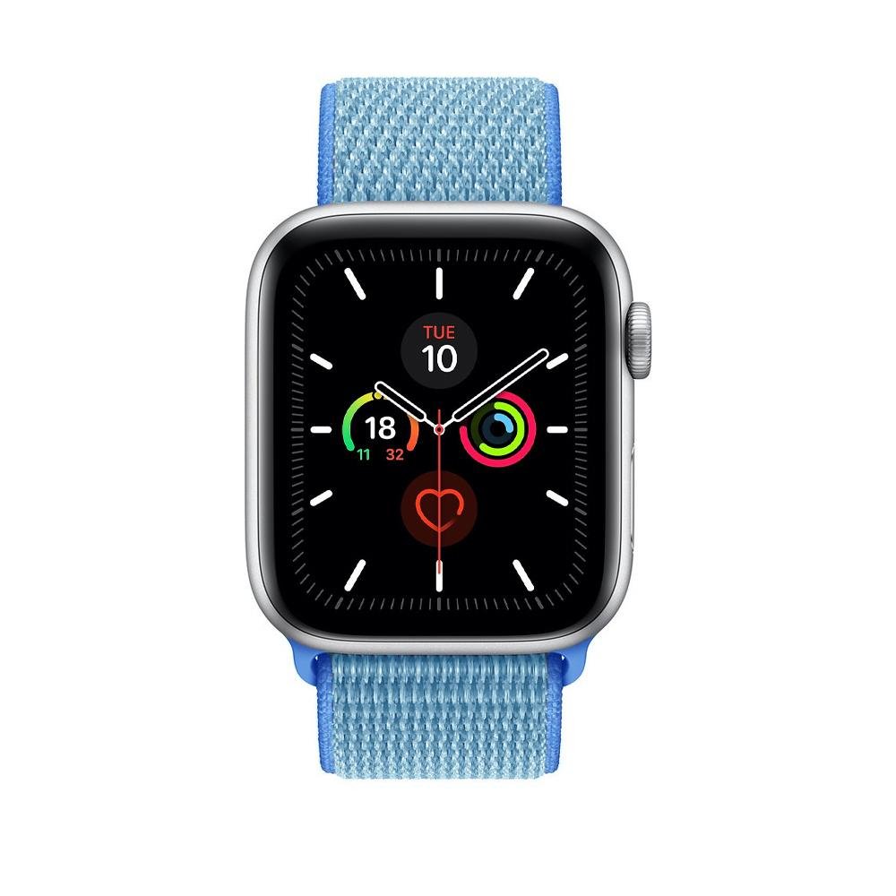 Tahoe Blue Nylon Loop for Apple Watch Nylon Loop Accessories Gifts UK