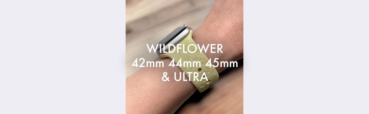 WILDFLOWER 42 / 44 / 45mm & ULTRA - Accessories Gifts UK