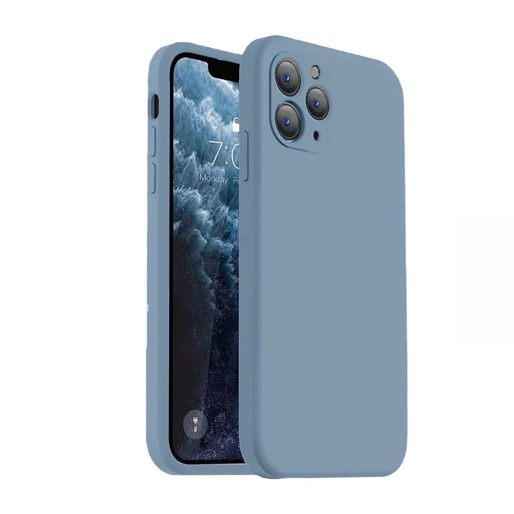 Blue Fog Shockproof Silicone Phone Case For iPhone  Blue Fog iPhone XR Accessories Gifts UK
