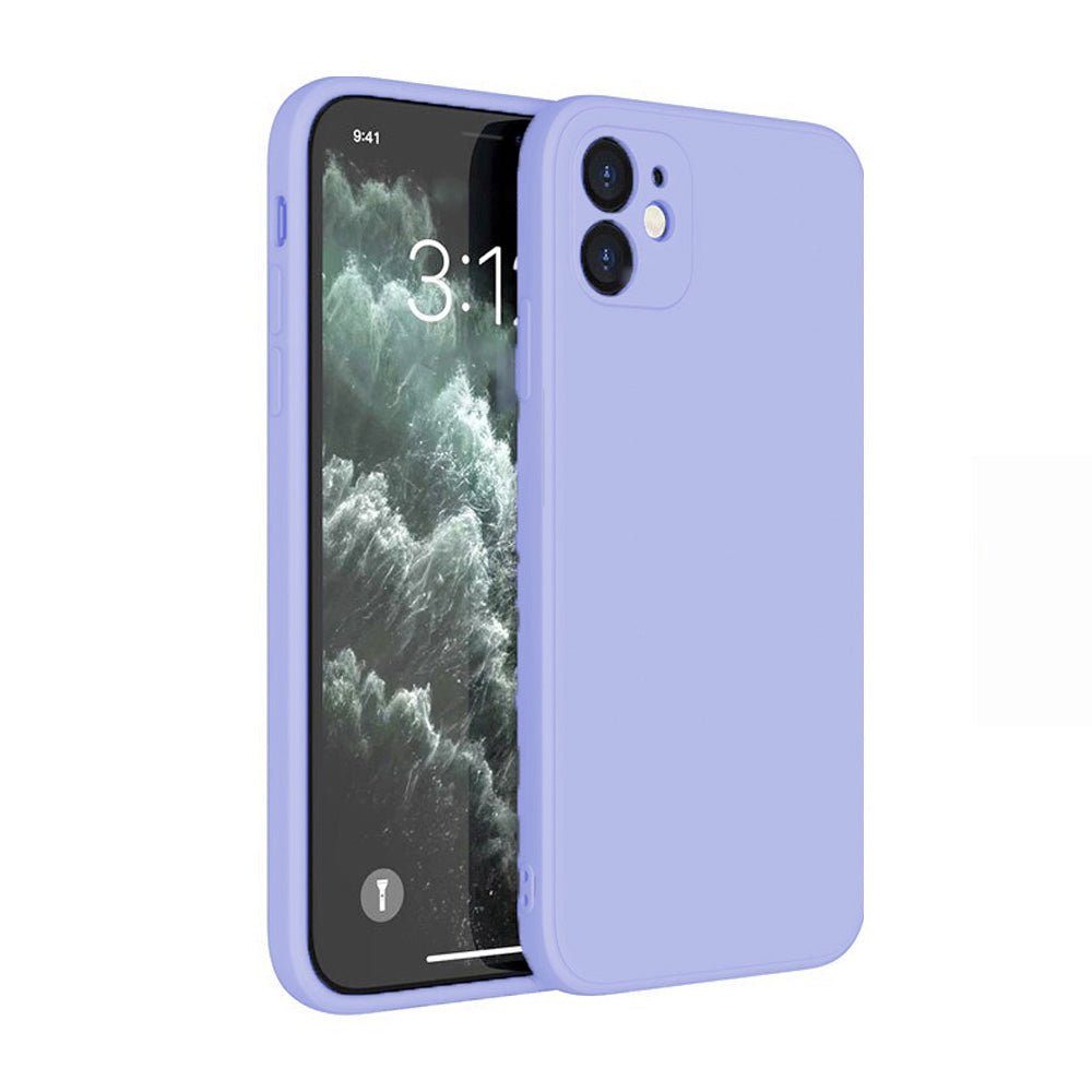 Dusky Lilac Shockproof Silicone Phone Case For iPhone    Accessories Gifts UK
