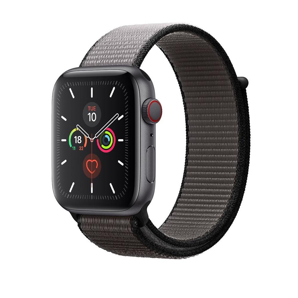 Anchor Grey Nylon Loop Watch Strap for Apple Watch Nylon Loop 38 / 40 / 41mm  Accessories Gifts UK