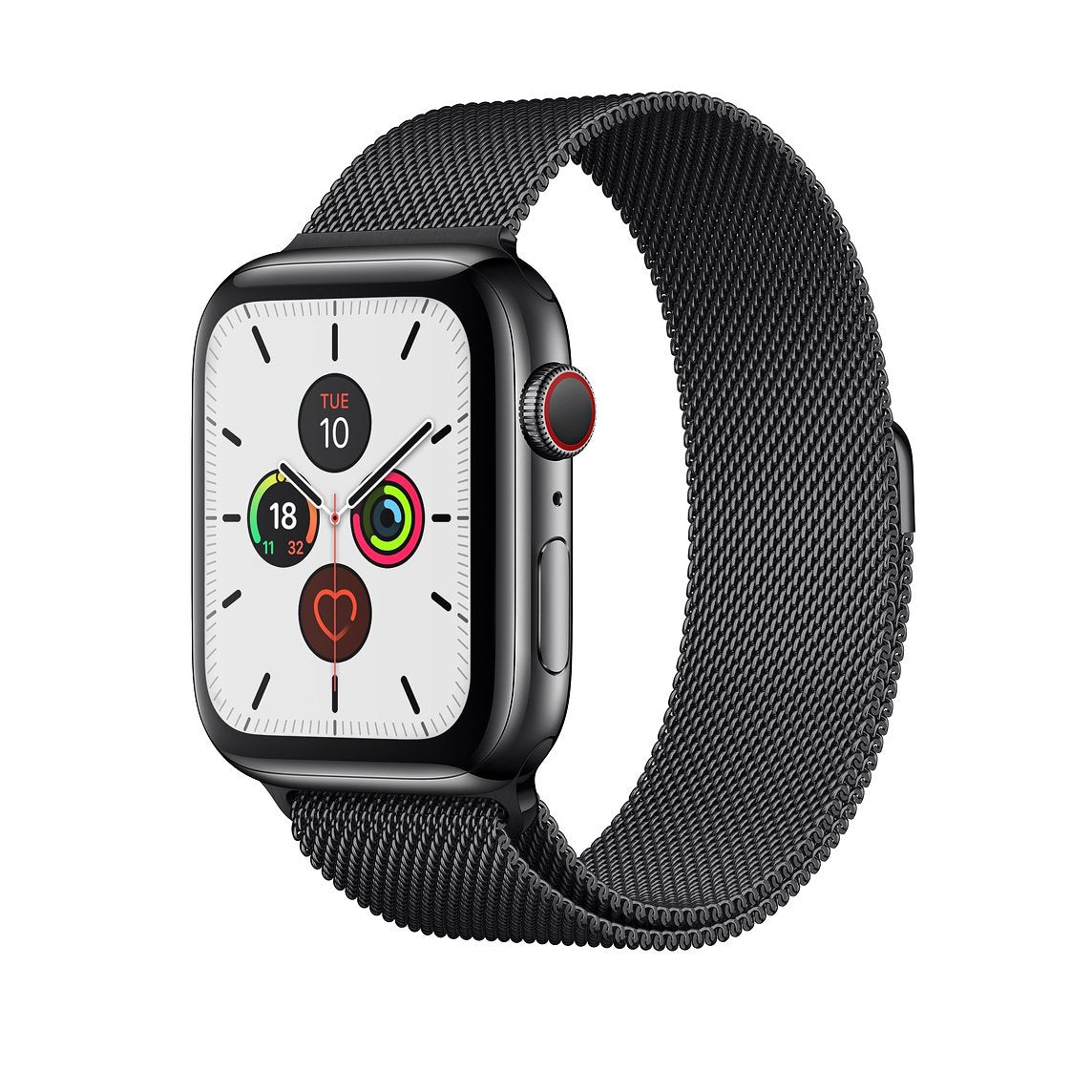 Black Milanese Watch Strap Loop For Apple Watch Milanese Loop 38 / 40 / 41mm  Accessories Gifts UK