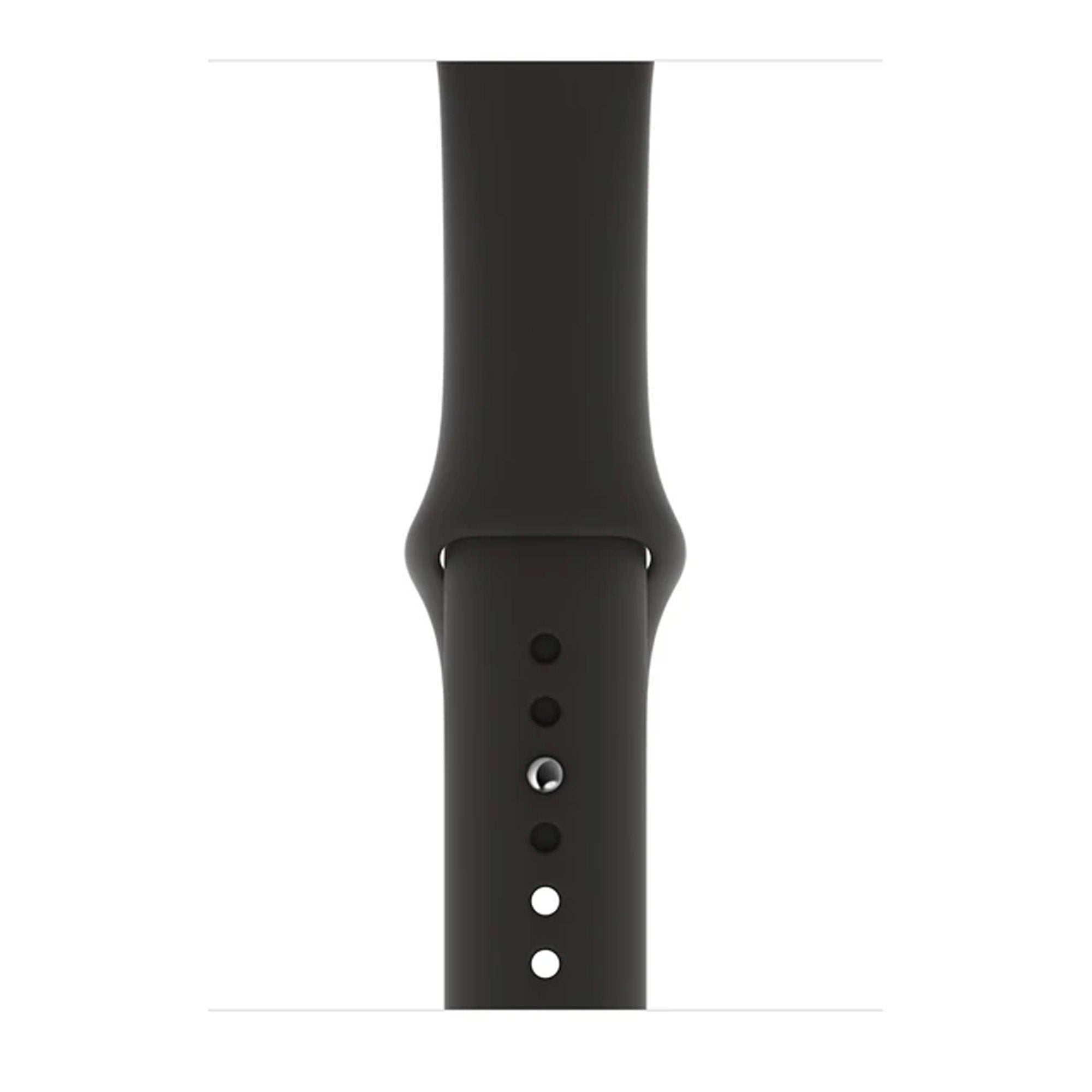 Black Silicone Watch Strap For Apple Watch Silicone Bands   Accessories Gifts UK