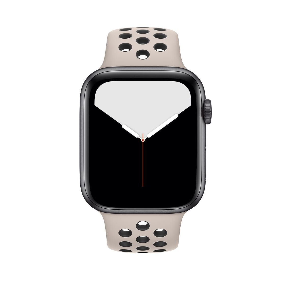 Desert Sand/Black Silicone Sport Strap for Apple Watch Silicone Bands   Accessories Gifts UK