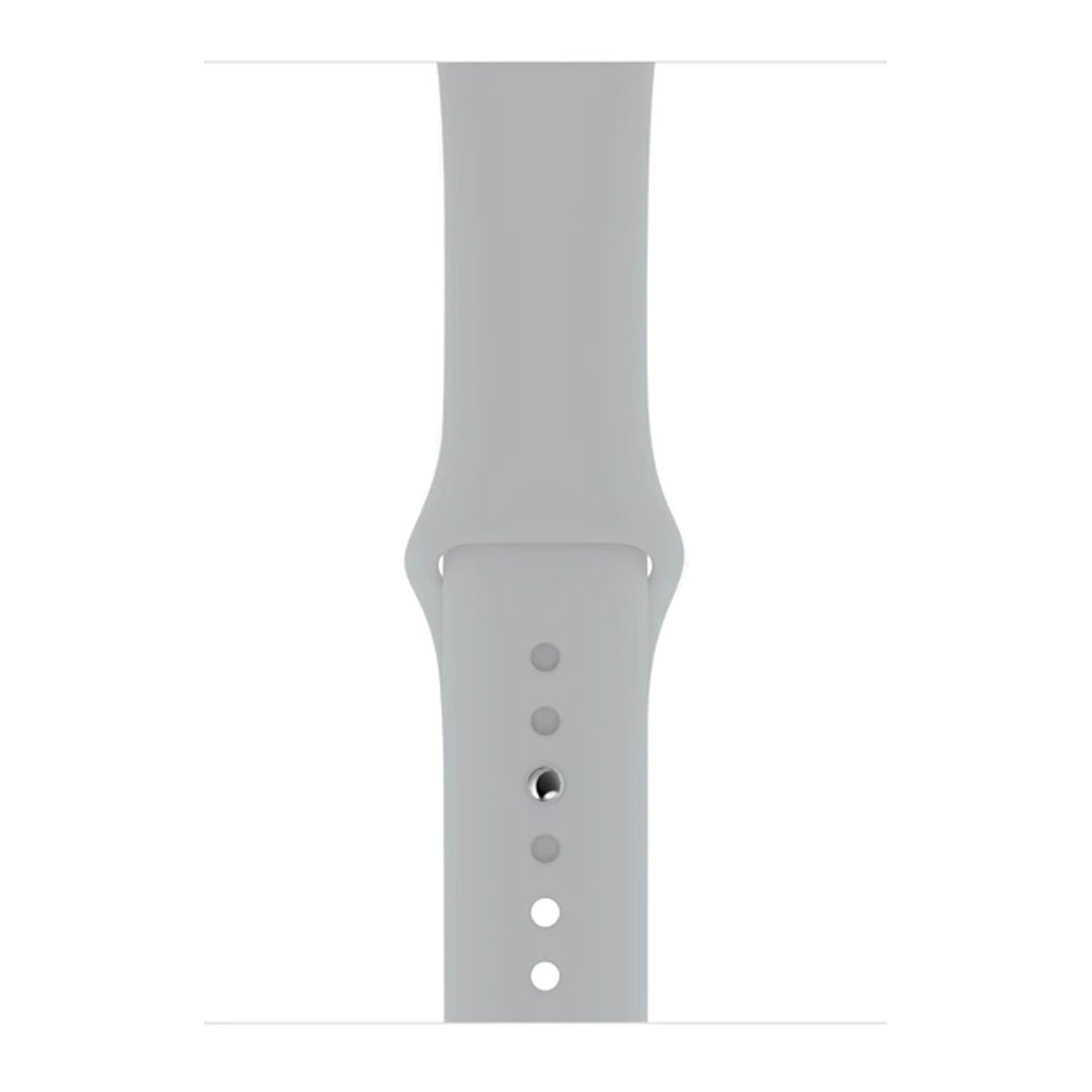 Fog Grey Silicone Band for Apple Watch Silicone Bands   Accessories Gifts UK